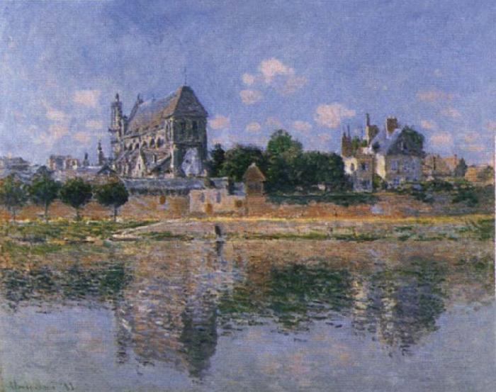Claude Monet View of the Church at Venon China oil painting art